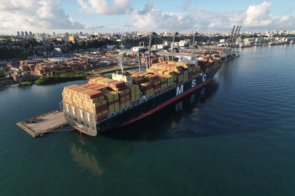 Obras da Ponte Salvador–Itaparica