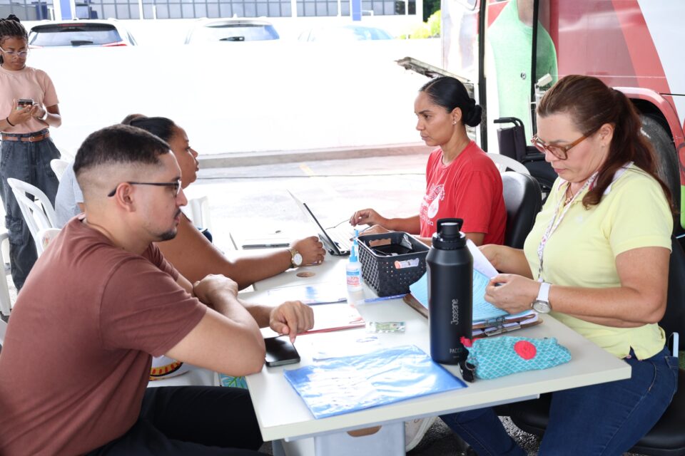 Hemoba amplia coleta e doação de sangue em Salvador com hemóvel e posto temporário