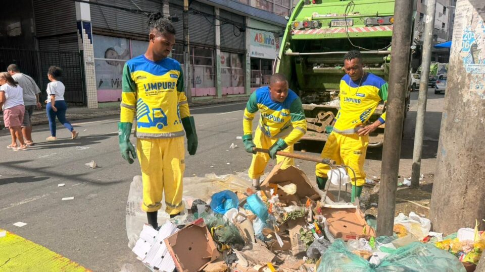 Limpurb mobiliza operação emergencial em Salvador após paralisação nacional de agentes de limpeza